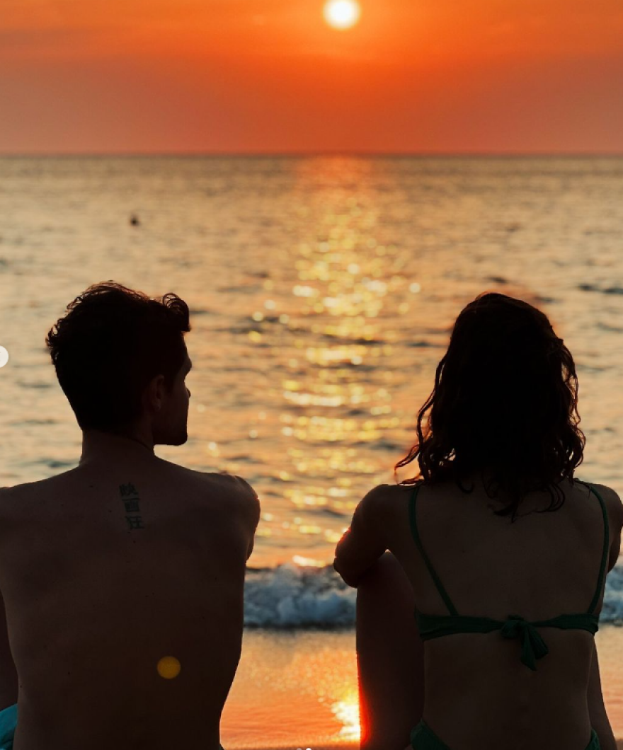 Ορφέας Αυγουστίδης: Πήγε στη θάλασσα με τη Χριστίνα Χειλά - Φαμέλη 