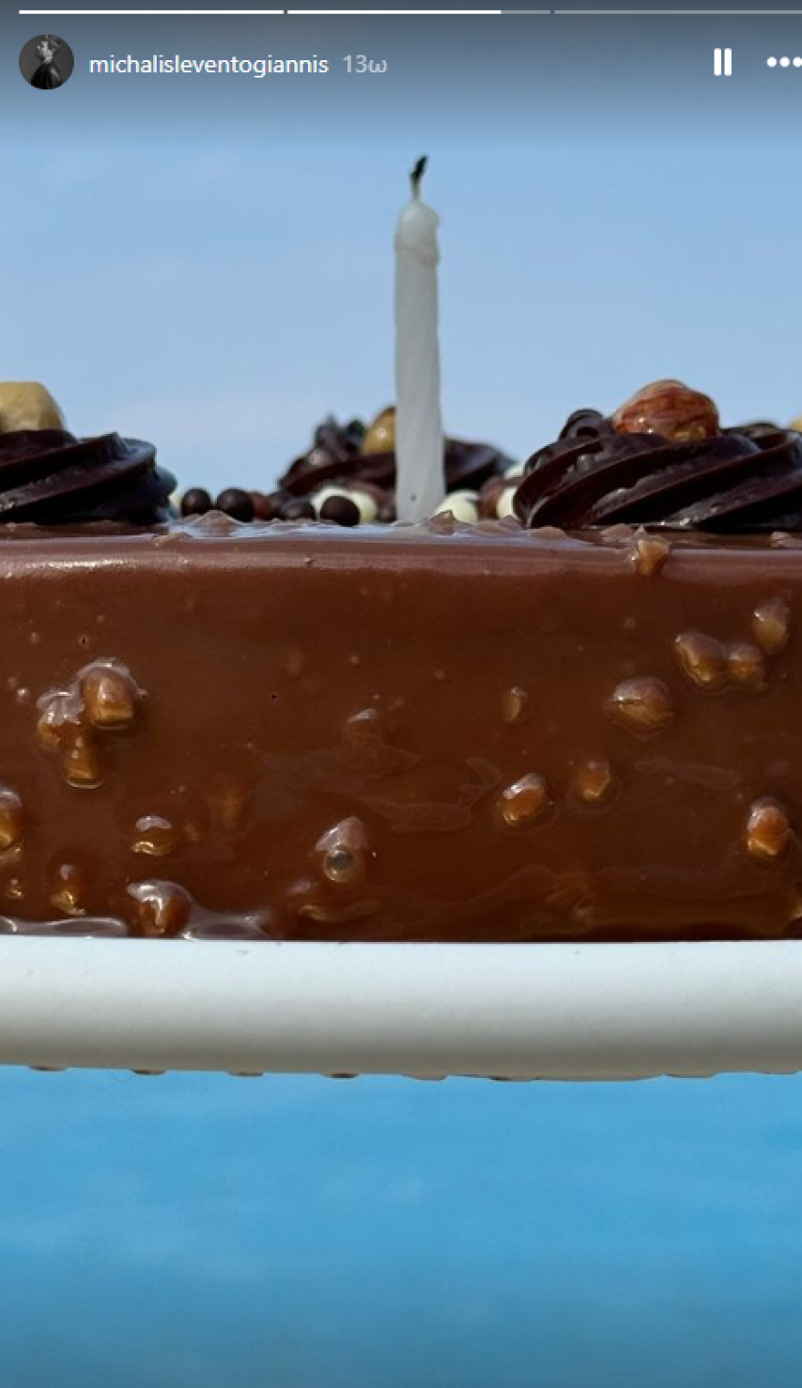 Μιχάλης Λεβεντογιάννης: Οι φωτογραφίες από τη μέρα των γενεθλίων του