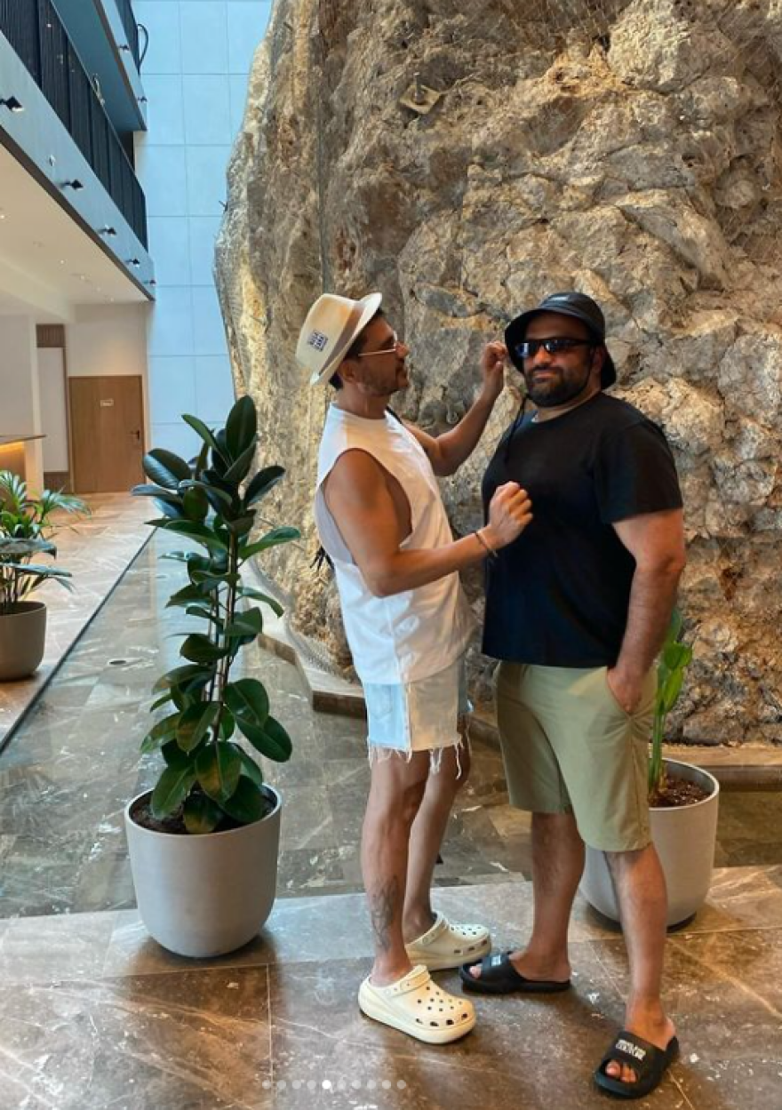 Παντελής Τουτουντζής: Στην Κρήτη με τον μέλλοντα σύζυγο και τα παιδιά τους για την ονομαστική του εορτή