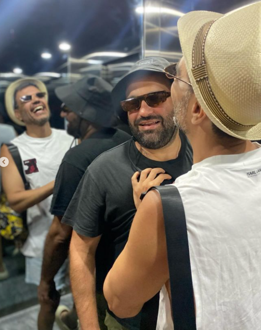 Παντελής Τουτουντζής: Στην Κρήτη με τον μέλλοντα σύζυγο και τα παιδιά τους για την ονομαστική του εορτή