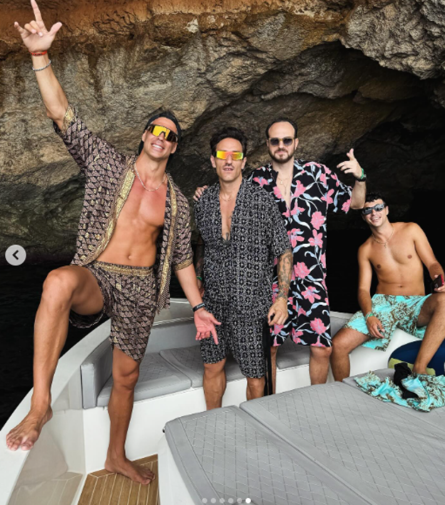 Μπρούνο Τσερέλα: Οι φωτογραφίες από το πάρτι των γενεθλίων του με την Αθηνά Οικονομάκου