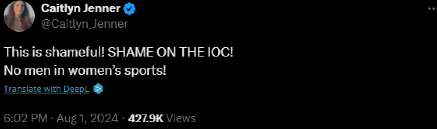 Κέιτλιν Τζένερ για intersex μποξέρ: Αυτό είναι ντροπή, όχι άνδρες στα γυναικεία αθλήματα