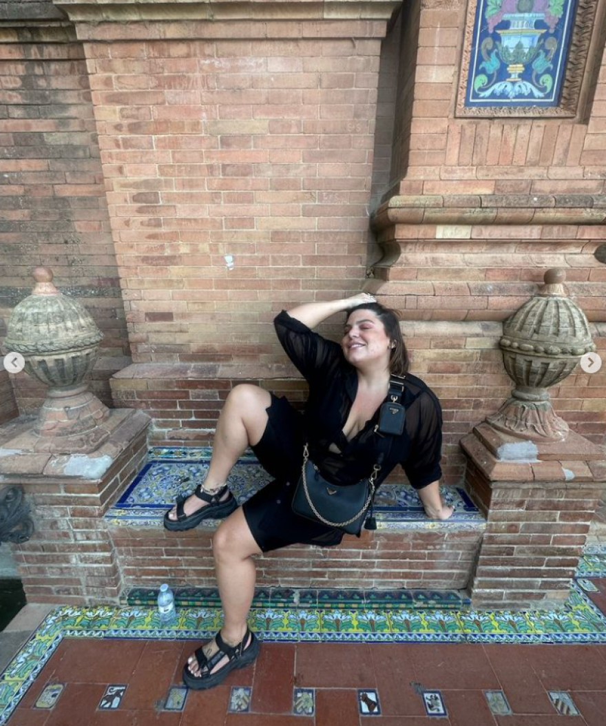 Δανάη Μπάρκα: Ανάρτησε νέες φωτογραφίες από την Ισπανία στο Instagram 