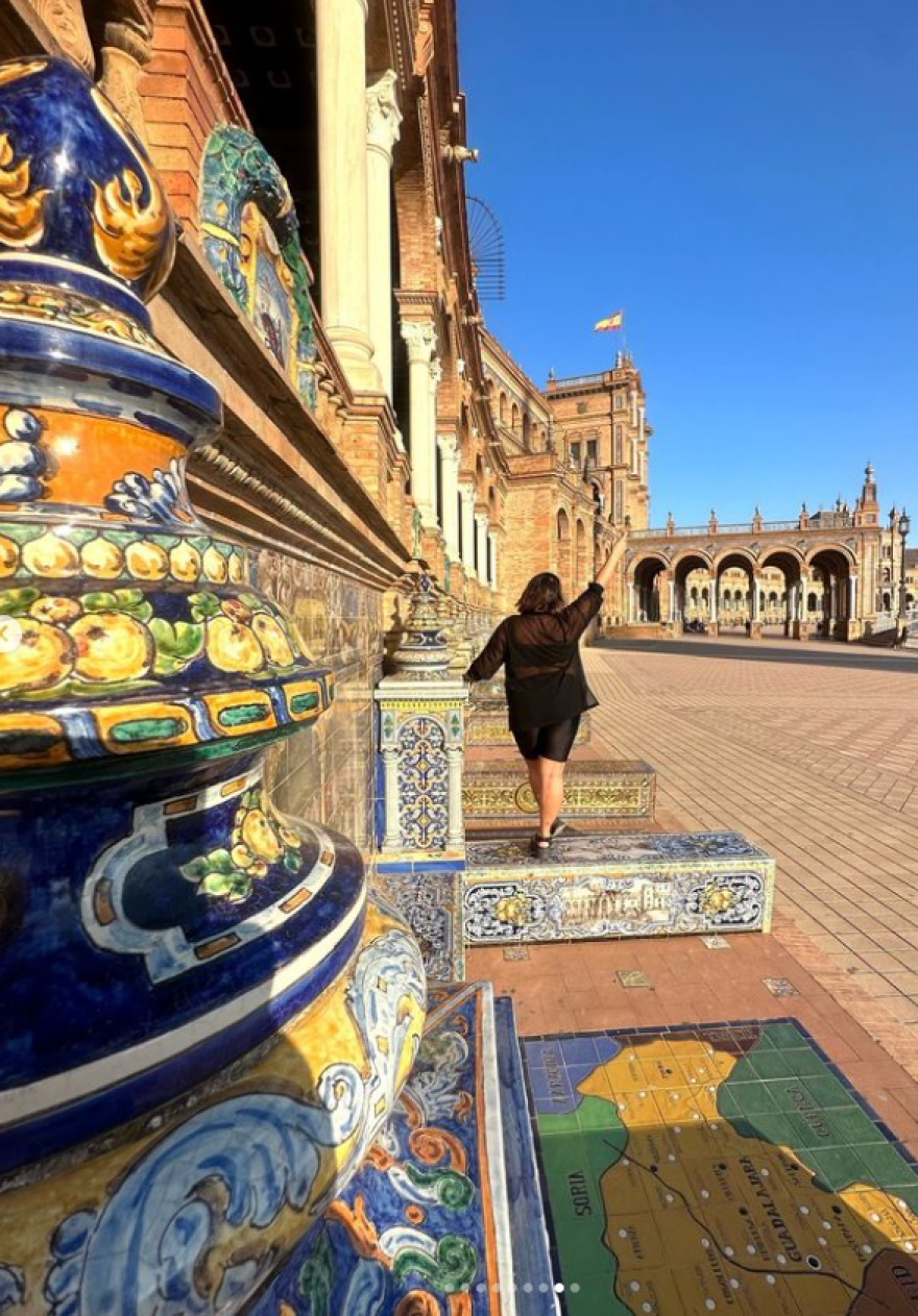 Δανάη Μπάρκα: Ανάρτησε νέες φωτογραφίες από την Ισπανία στο Instagram 