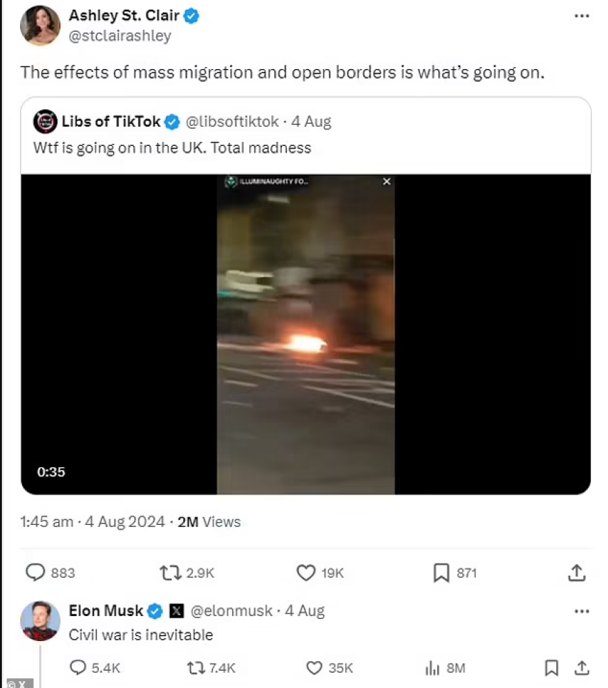 Μασκ: Εντείνει την κόντρα με το Λονδίνο - «Είναι αυτή η Βρετανία ή η Σοβιετική Ένωση;»