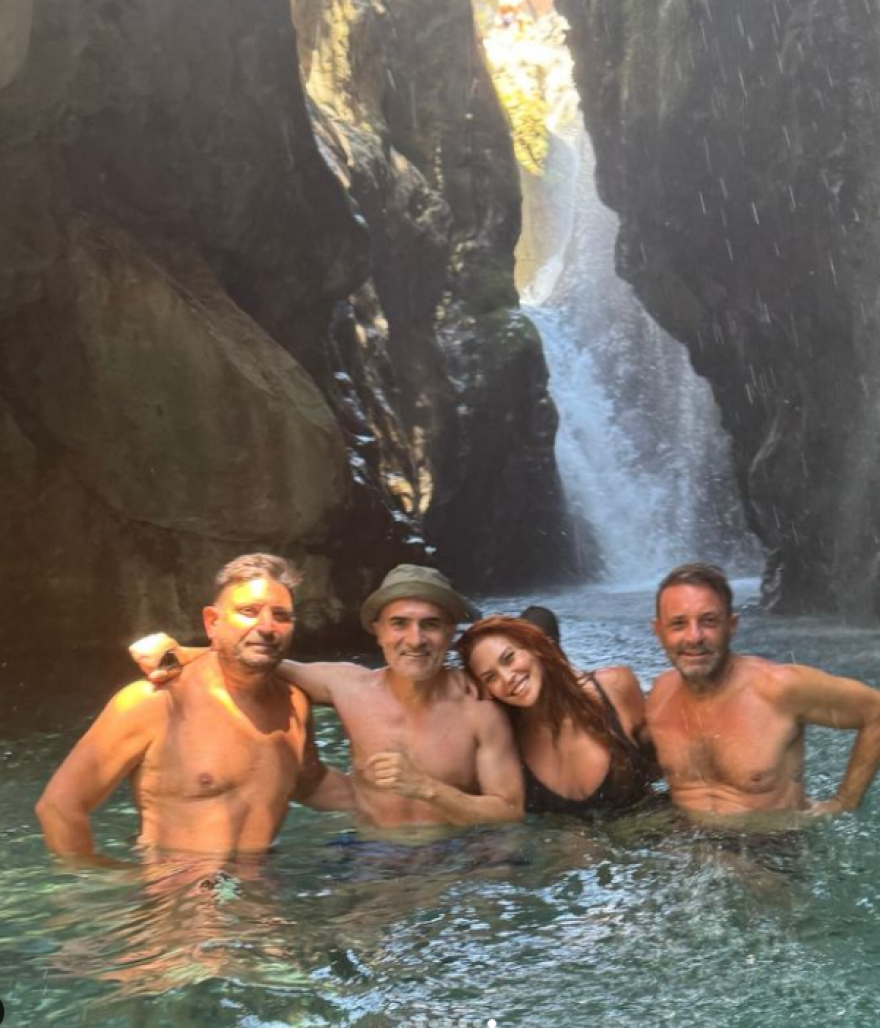 Σίσσυ Χρηστίδου: Ενθουσιασμένη με το Φαράγγι Κουρταλιώτη στην Κρήτη - Δείτε φωτογραφίες