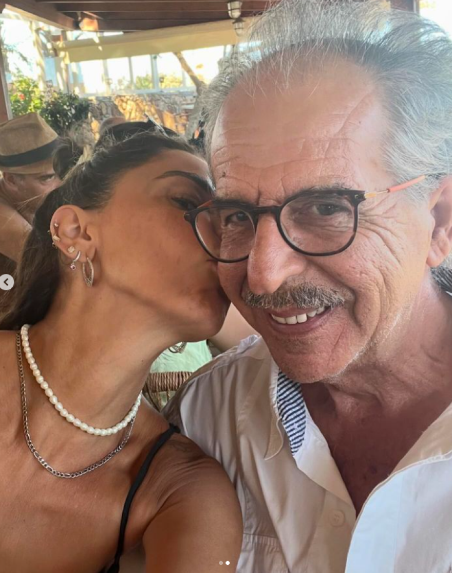 Κατερίνα Παπουτσάκη: Δείχνει τον πατέρα της στο Instagram