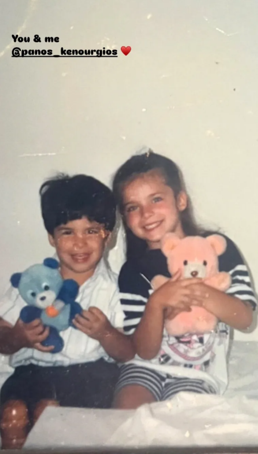 Κατερίνα Καινούργιου: Η φωτογραφία με τον αδερφό της από τα παιδικά τους χρόνια
