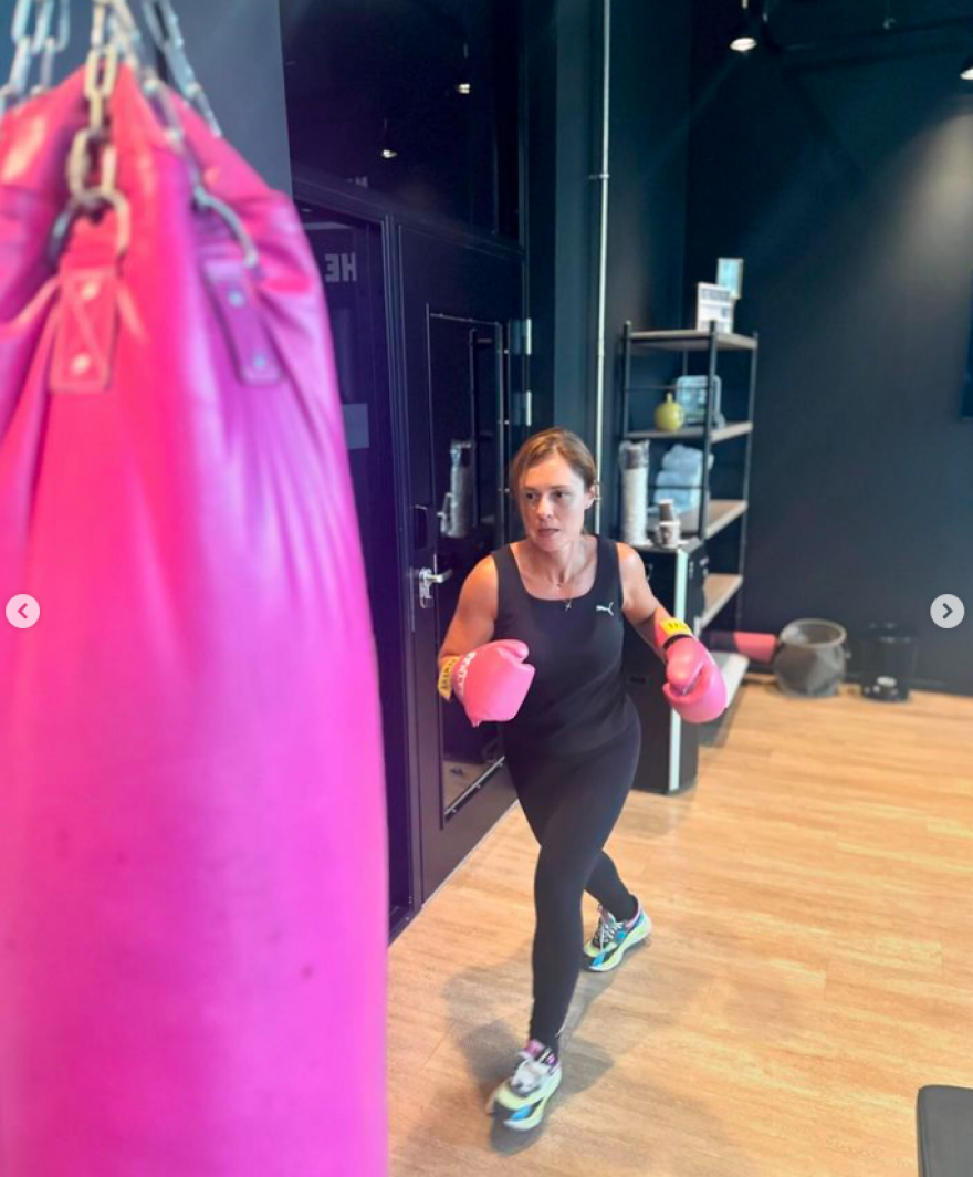 Θάλεια Ματίκα: Προπονείται στο μποξ 