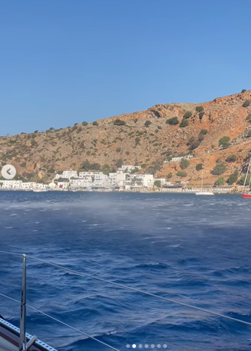 Άλκηστις Πρωτοψάλτη: Η χιουμοριστική ανάρτηση με κατσίκα στην Κρήτη