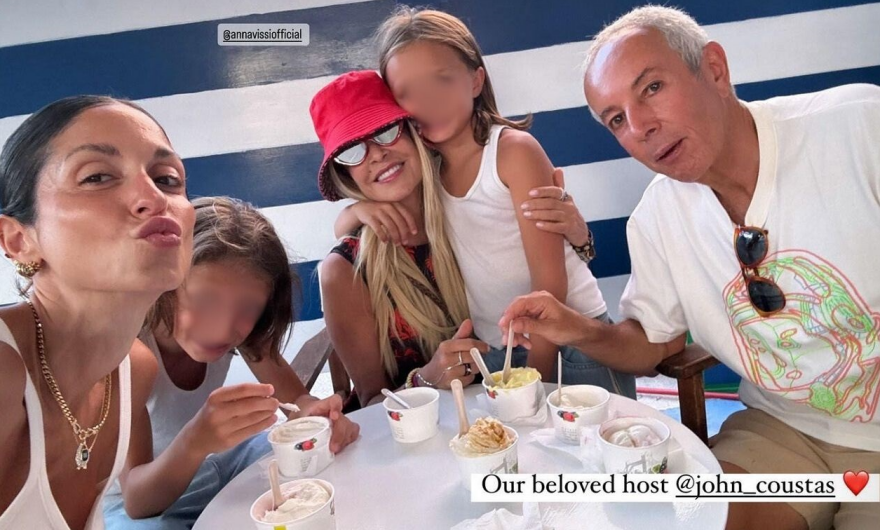 Σοφία Καρβέλα: Έκανε διακοπές στη Λέρο