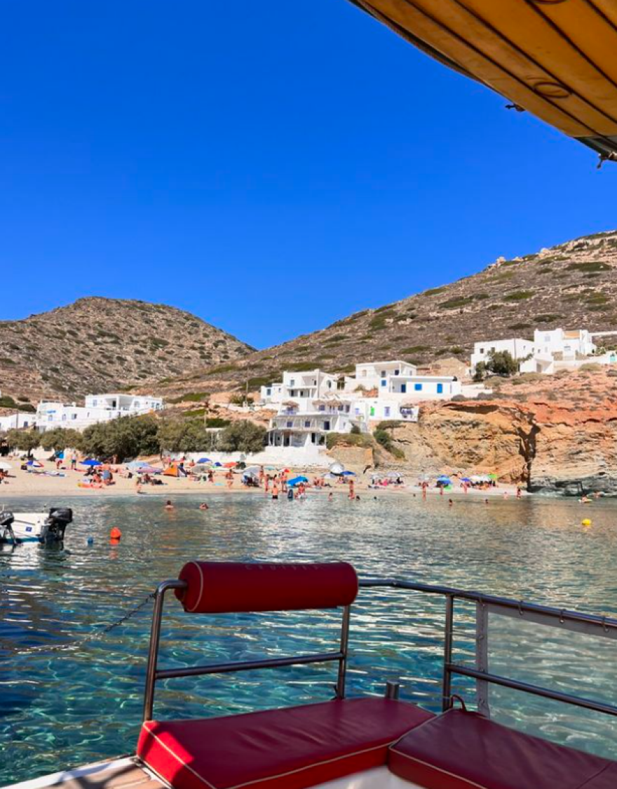 Ηλιάνα Παπαγεωργίου: Το φωτογραφικό άλμπουμ από τις διακοπές της στη Φολέγανδρο