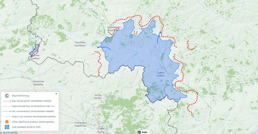 Πόλεμος στην Ουκρανία: Επιβραδύνεται η εισβολή του Κιέβου στο Κουρσκ, ενώ οι Ρώσοι προελαύνουν στην ανατολική Ουκρανία
