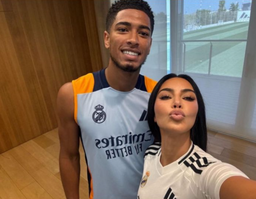 Καρντάσιαν: Επισκέφτηκε την Μαδρίτη και φωτογραφήθηκε με Βινίσιους και Μπέλιγχαμ 