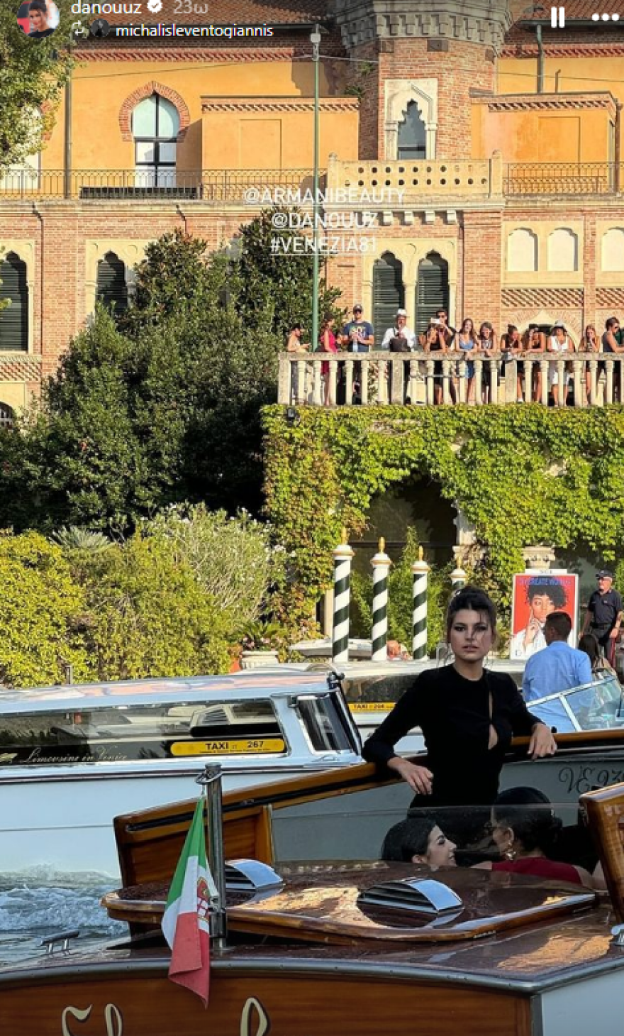 Μιχάλης Λεβεντογιάννης - Δανάη Παππά: Μαζί στο κόκκινο χαλί του Φεστιβάλ της Βενετίας