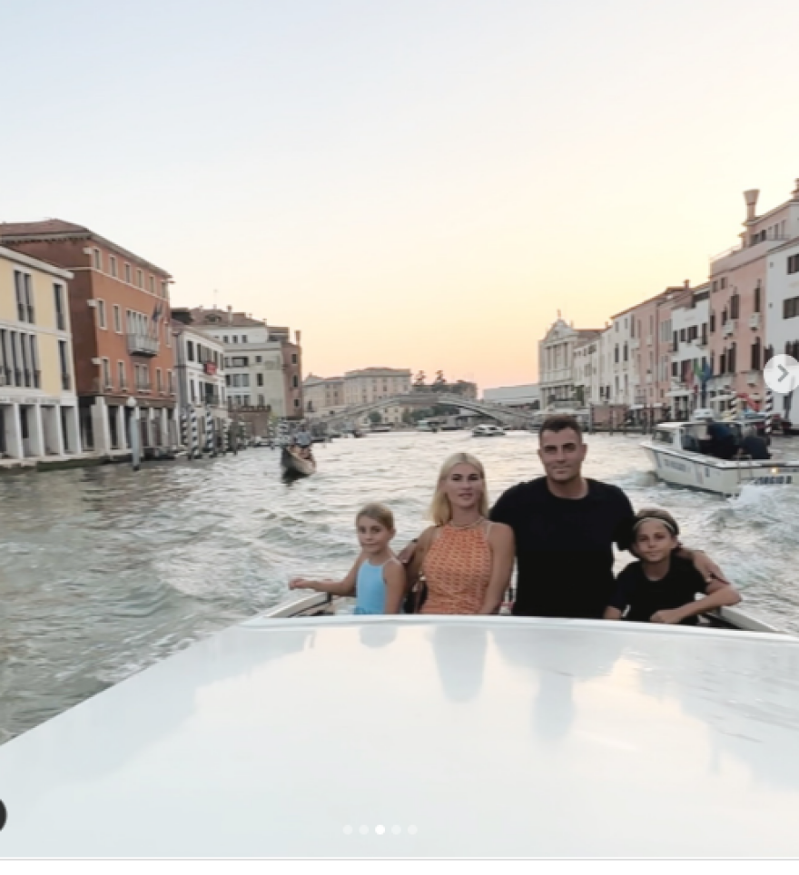 Χανταμπάκης - Πηλιάκη: Στη Βενετία λίγο πριν φτάσουν στο νέο τους σπίτι στη Μαδρίτη - Καλή αρχή, τους γράφουν