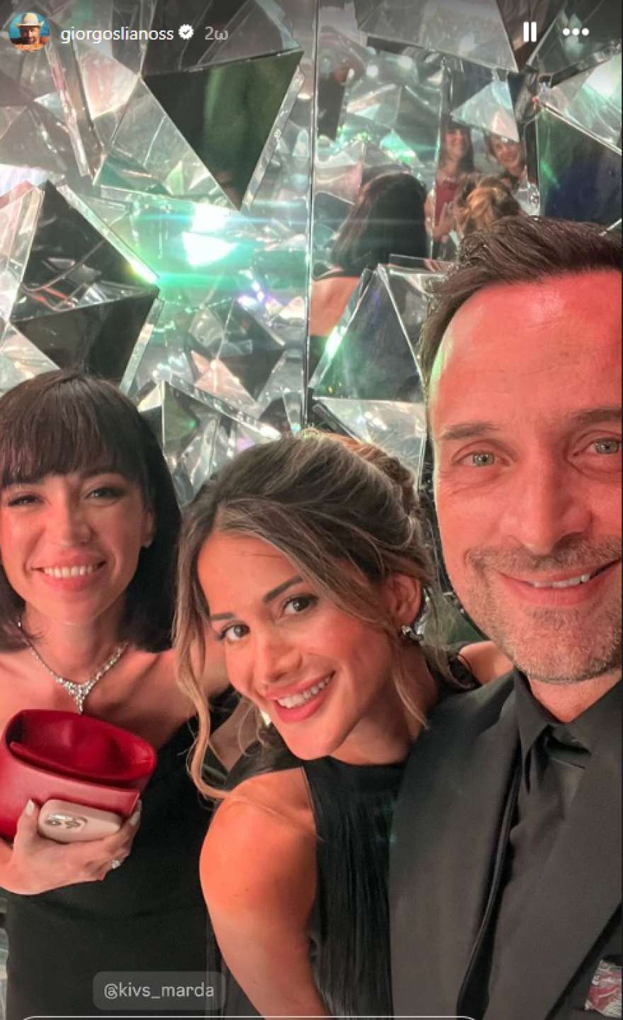 Ατζούν Ιλιτζαλί: Ο Γιώργος Λιανός πήγε με τη σύντροφό του στον γάμο του