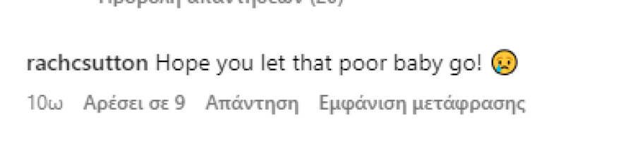 Ντρου Μπάριμορ: Ανέβασε φωτογραφία της με νεκρό ψάρι και τα «άκουσε» από τους vegan