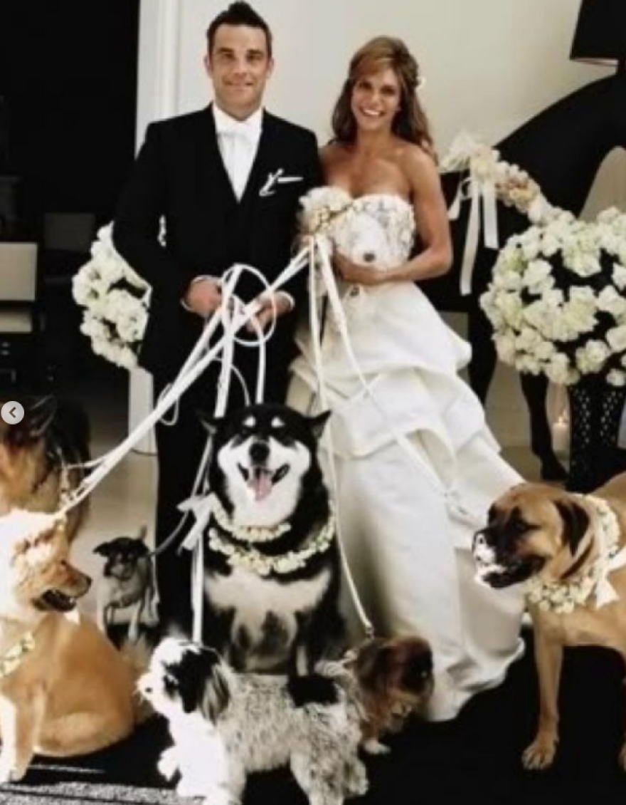 Ρόμπι Γουίλιαμς: Έχασε και τα δύο σκυλιά του το ίδιο βράδυ - Πέθαναν μαζί στο κρεβάτι, γράφει η σύζυγός του