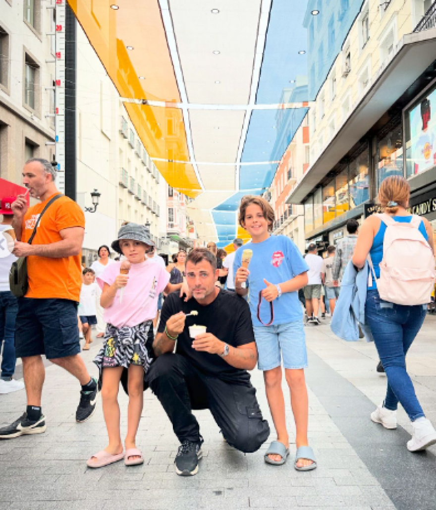 Στέλιος Χανταμπάκης - Όλγα Πηλιάκη: Έφτασαν στο νέο τους σπίτι στη Μαδρίτη 
