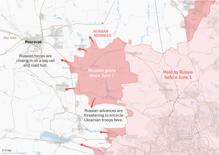 Πόλεμος στην Ουκρανία: Η Ρωσία επελαύνει στην ανατολική Ουκρανία ταχύτερα από ποτέ