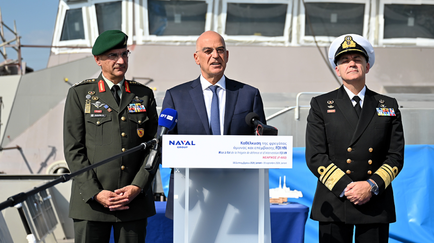Belh@rra: Καθελκύστηκε ο «Νέαρχος» - Τέταρτη φρεγάτα ανακοίνωσε ο Δένδιας, δείτε βίντεο και φωτογραφίες