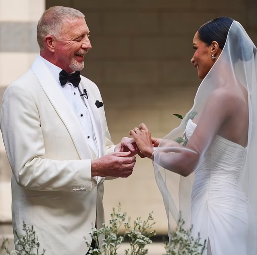  Μπόρις Μπέκερ: Νέες φωτογραφίες από τον τρίτο του γάμο - Ο  Γερμανός πρώην πρωταθλητής του τένις παντρεύτηκε για τρίτη φορά