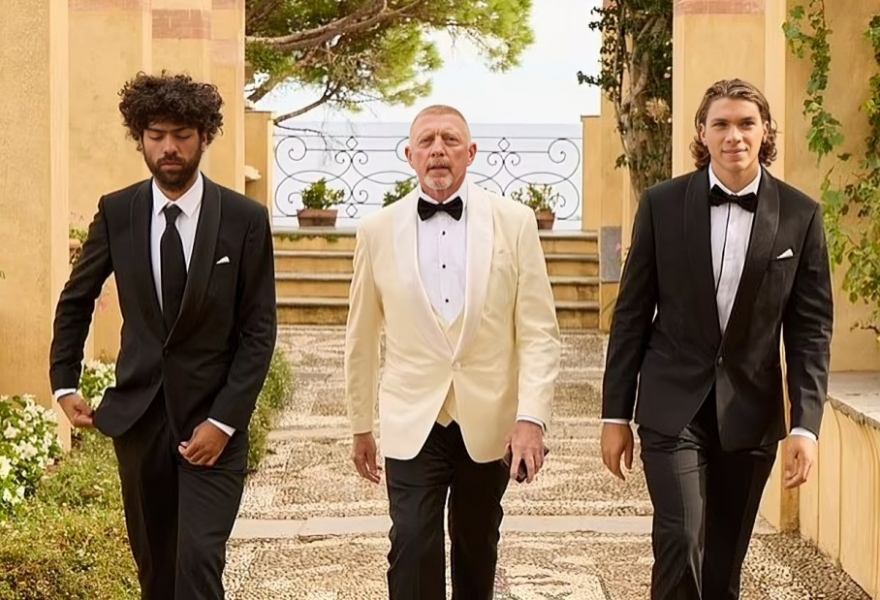  Μπόρις Μπέκερ: Νέες φωτογραφίες από τον τρίτο του γάμο - Ο  Γερμανός πρώην πρωταθλητής του τένις παντρεύτηκε για τρίτη φορά