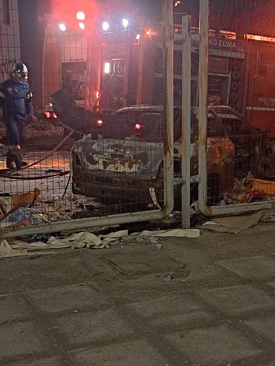 Φωτιά σε αυτοκίνητο στο Κηφισό στο ύψος του Ρέντη 