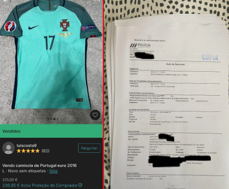 Αγόρασε φανέλα της Πορτογαλίας online, ζήτησε αυτόγραφο από τον Νάνι κι εκείνος του την έκλεψε λέγοντας ότι του την είχαν κλέψει - Δείτε βίντεο