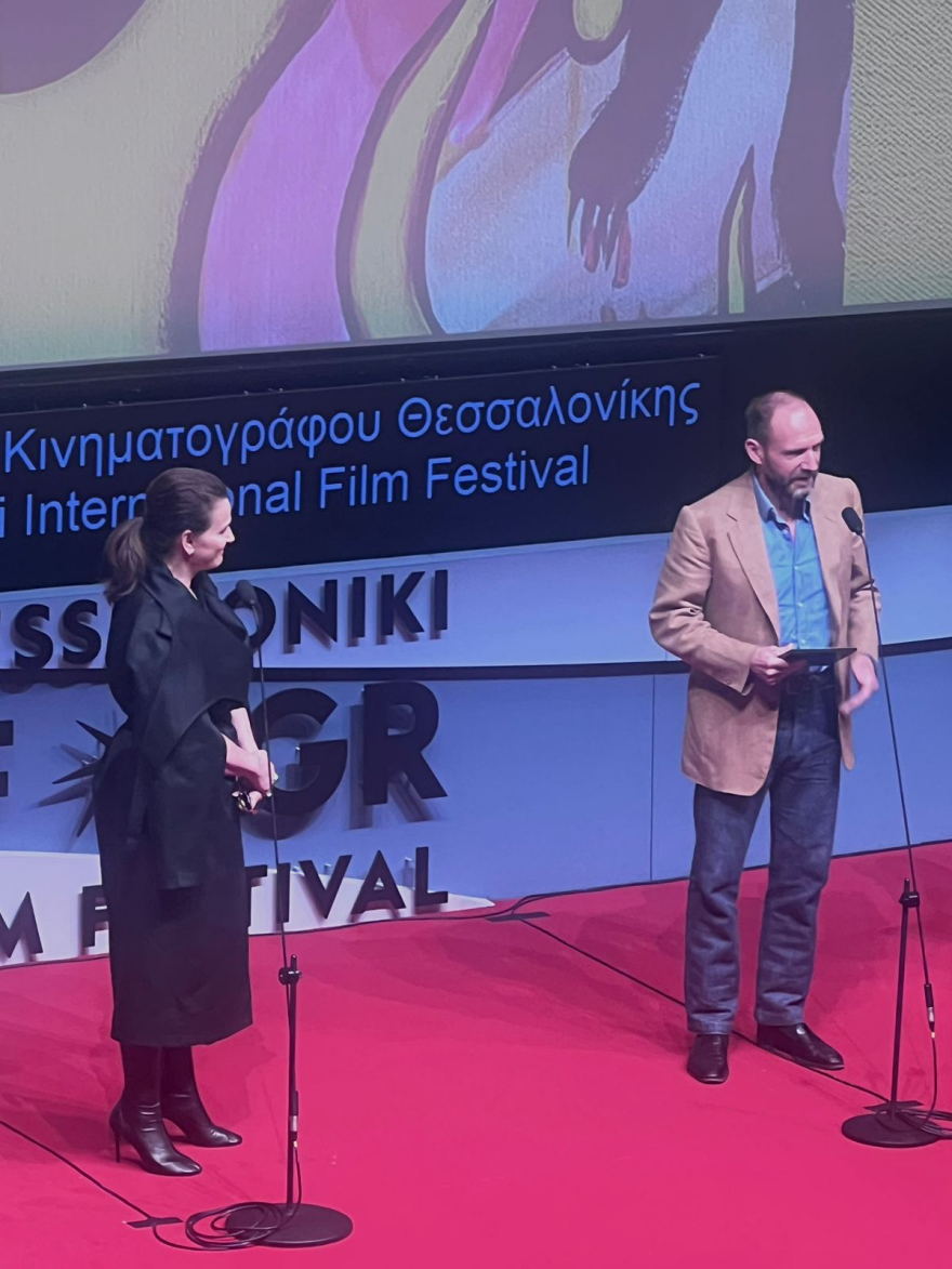 Φεστιβάλ Κινηματογράφου Θεσσαλονίκης - Τιμητικός «Χρυσός Αλέξανδρος» σε Ζιλιέτ Μπινός και Ρέιφ Φάινς - «Ο Όμηρος, ο Σοφοκλής κι ο Παΐσιος μου δείχνουν τον δρόμο» είπε η Γαλλίδα σταρ