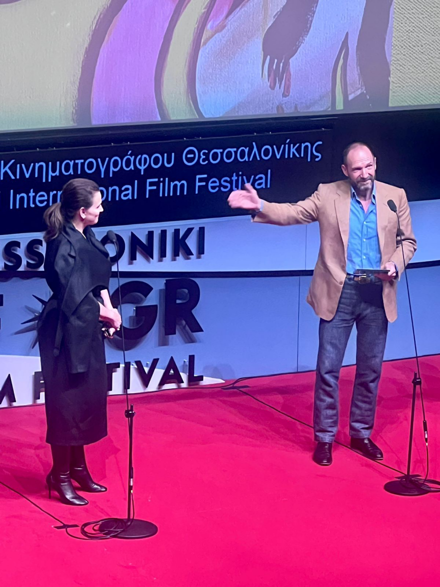 Φεστιβάλ Κινηματογράφου Θεσσαλονίκης - Τιμητικός «Χρυσός Αλέξανδρος» σε Ζιλιέτ Μπινός και Ρέιφ Φάινς - «Ο Όμηρος, ο Σοφοκλής κι ο Παΐσιος μου δείχνουν τον δρόμο» είπε η Γαλλίδα σταρ