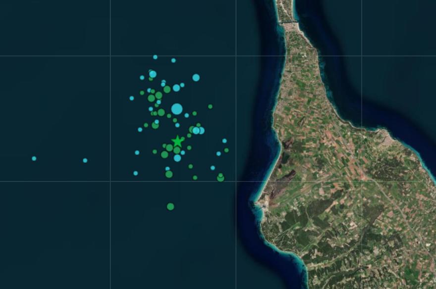 Χαλκιδική: Δεκάδες μετασεισμοί μετά τον σεισμό των 5,2 Ρίχτερ	