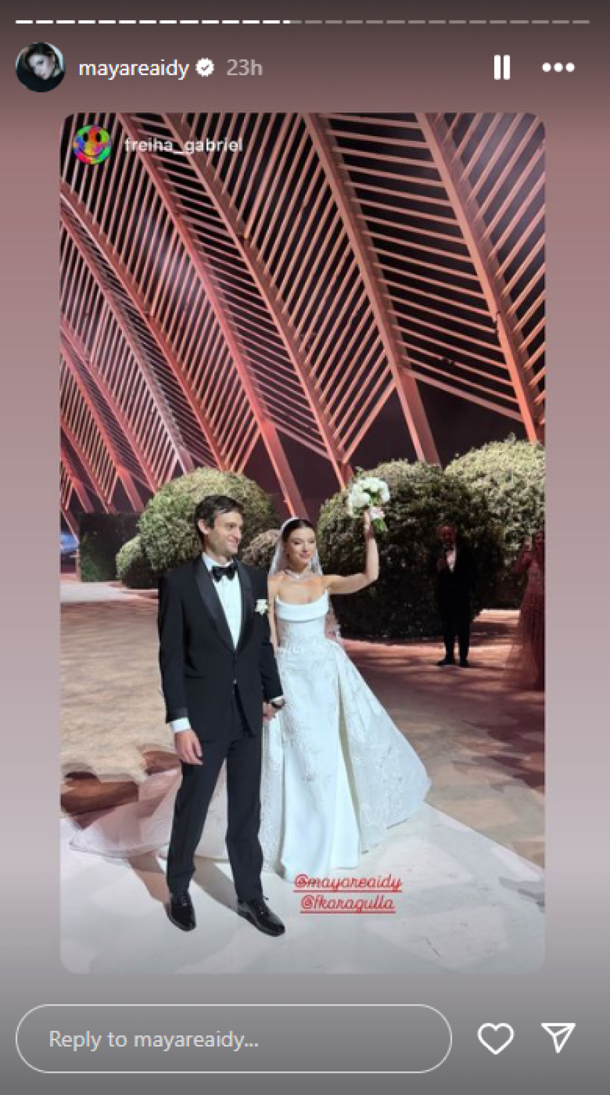 Μις Λίβανος: Παντρεύτηκε στην Ελλάδα - Στο ΟΑΚΑ η δεξίωση