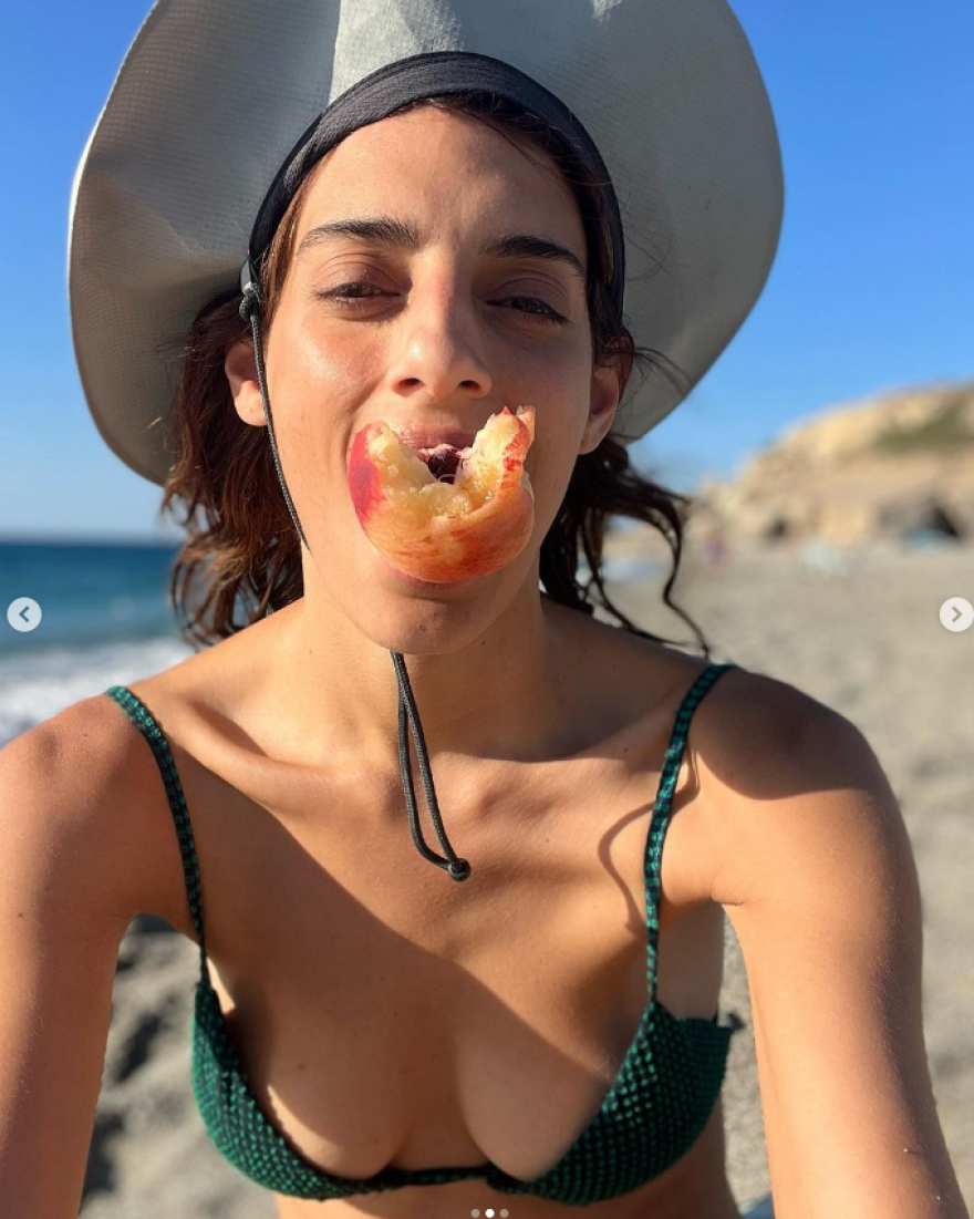 Χριστίνα Χειλά Φαμέλη: Η selfie της από την παραλία