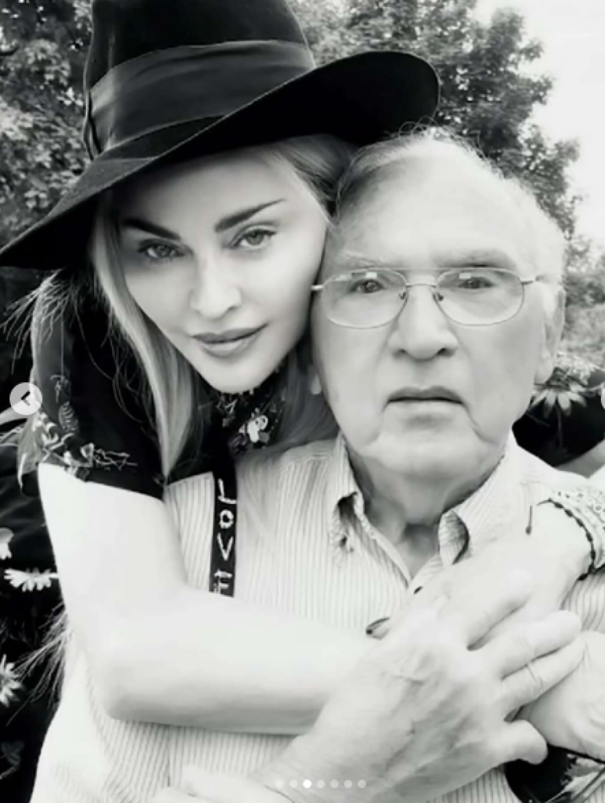 Μαντόνα: Οι σπάνιες φωτογραφίες με τον 93χρονο πατέρα της 