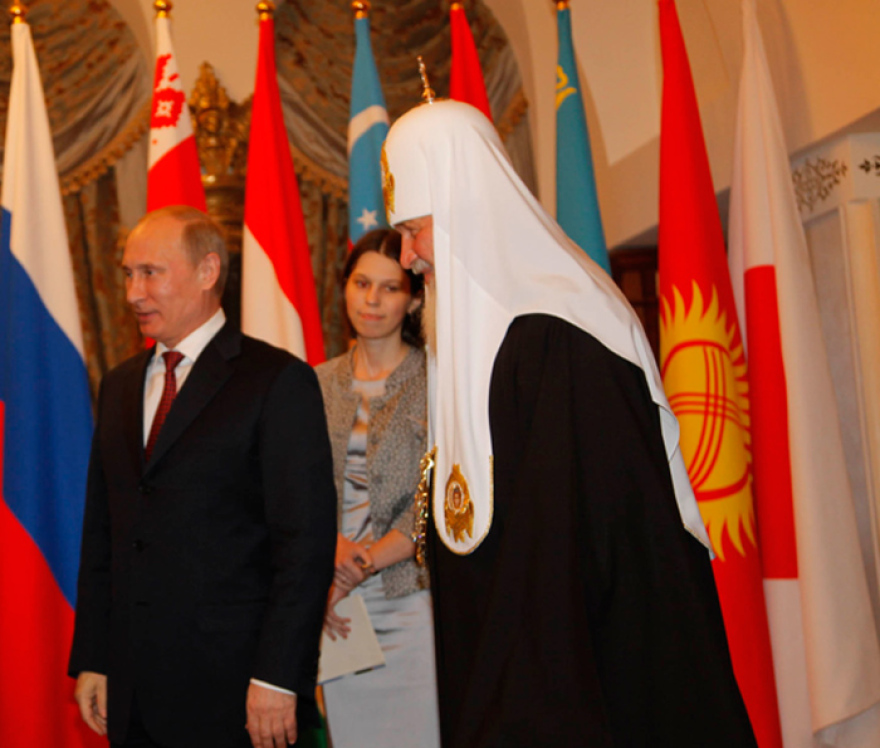 Πούτιν και Κύριλλος στους εορτασμούς για τον εκχριστιανισμό του Κιέβου