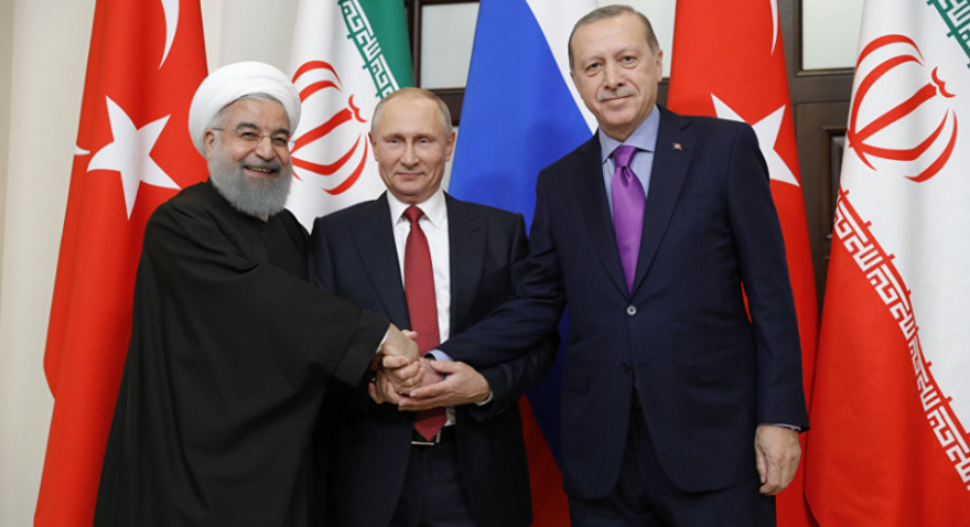 Rouhani-Putin-Trump