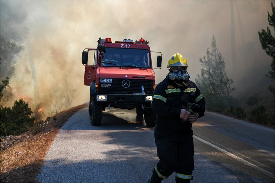 Φωτιά στην Εύβοια: Αίτημα για ευρωπαϊκή βοήθεια (PIC - VID) 4