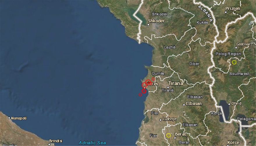 seismos_albania_map