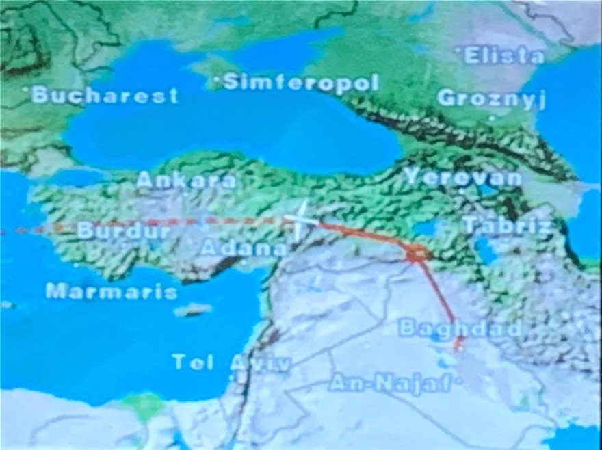 2  Οι Τούρκοι κράτησαν στον αέρα για 20 λεπτά το αεροσκάφος που μετέφερε τον Δένδια 2