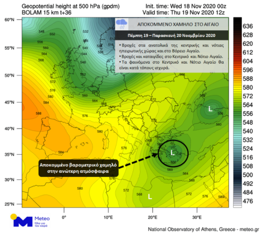 low atmospheric pressure