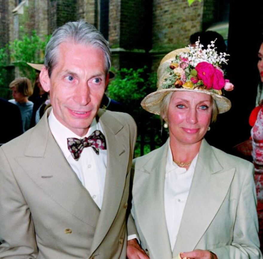 Charlie-Watts-with-wife-Shirley-Ann-Shepherd