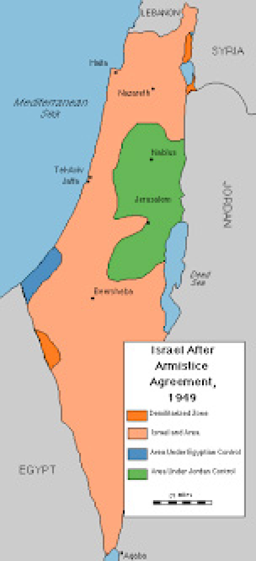Χαρτης-του-Ισραηλ-μετα-τις-συμφωνιες-του-1949