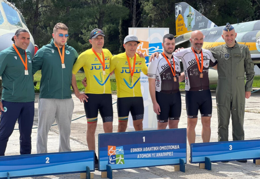  Διακρίσεις για τον σύλλογο ΙΩΝΑΣ ΑμεΑ σε δύο κορυφαίες διοργανώσεις ποδηλασίας