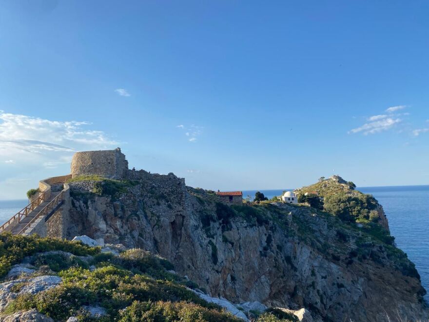 Λίνα Μενδώνη: To Κάστρο του Παπαδιαμάντη συνδέει σήμερα το παρελθόν με το μέλλον της Σκιάθου