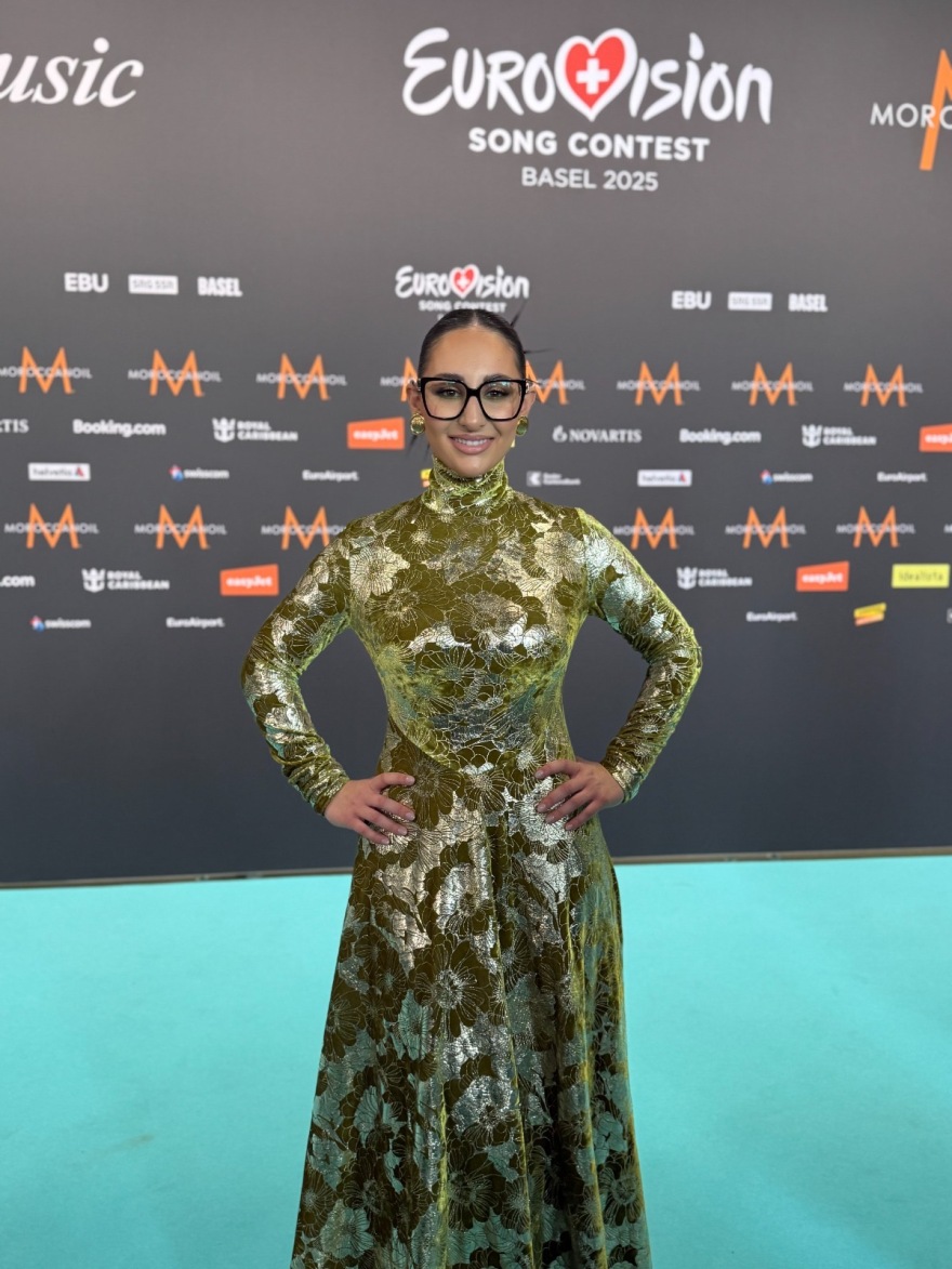 Eurovision 2025: Η εμφάνιση της Κλαυδίας στο Τιρκουάζ Χαλί