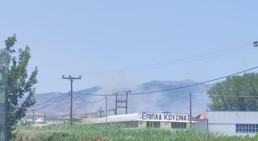 Φωτιά τώρα στις Σέρρες - Επιχειρούν επίγειες και εναέριες δυνάμεις της Πυροσβεστικής