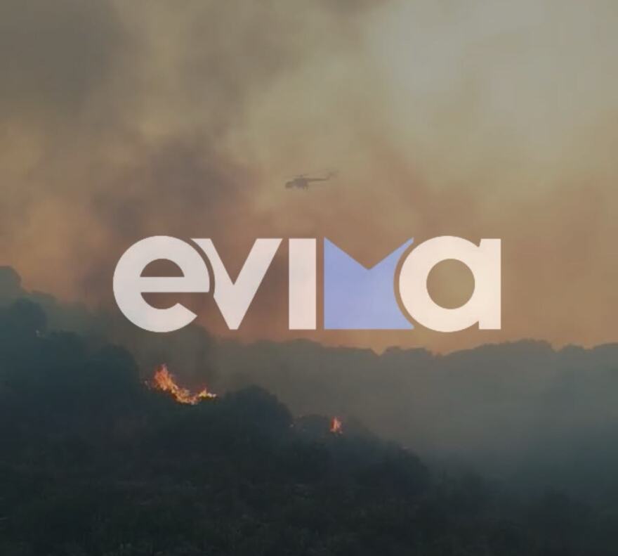Μεγάλη φωτιά στην Εύβοια: Καίγεται δασική έκταση - Εκκενώθηκε ξενοδοχείο και εστάλη 112