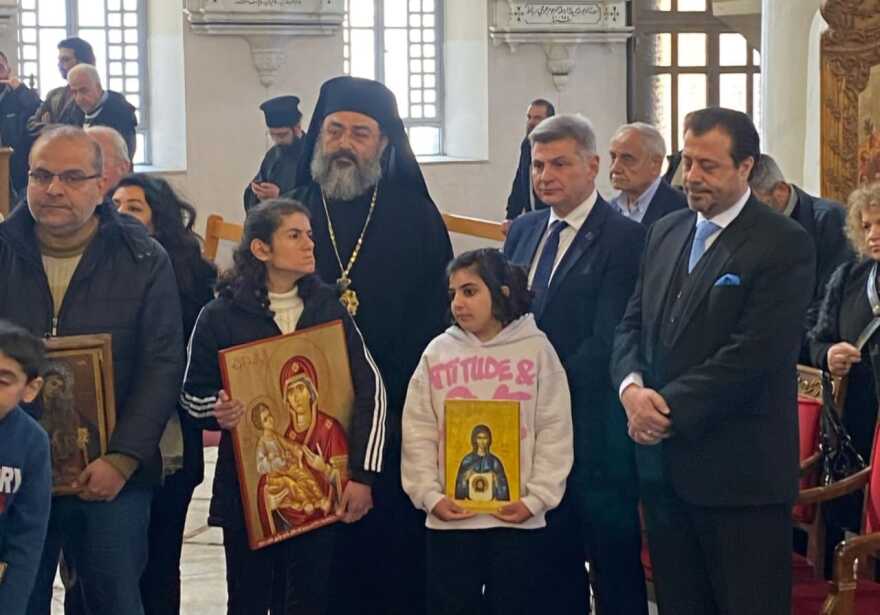 Emergency question Farantouri in Brussels for the bomb attack on an Orthodox church in Damascus